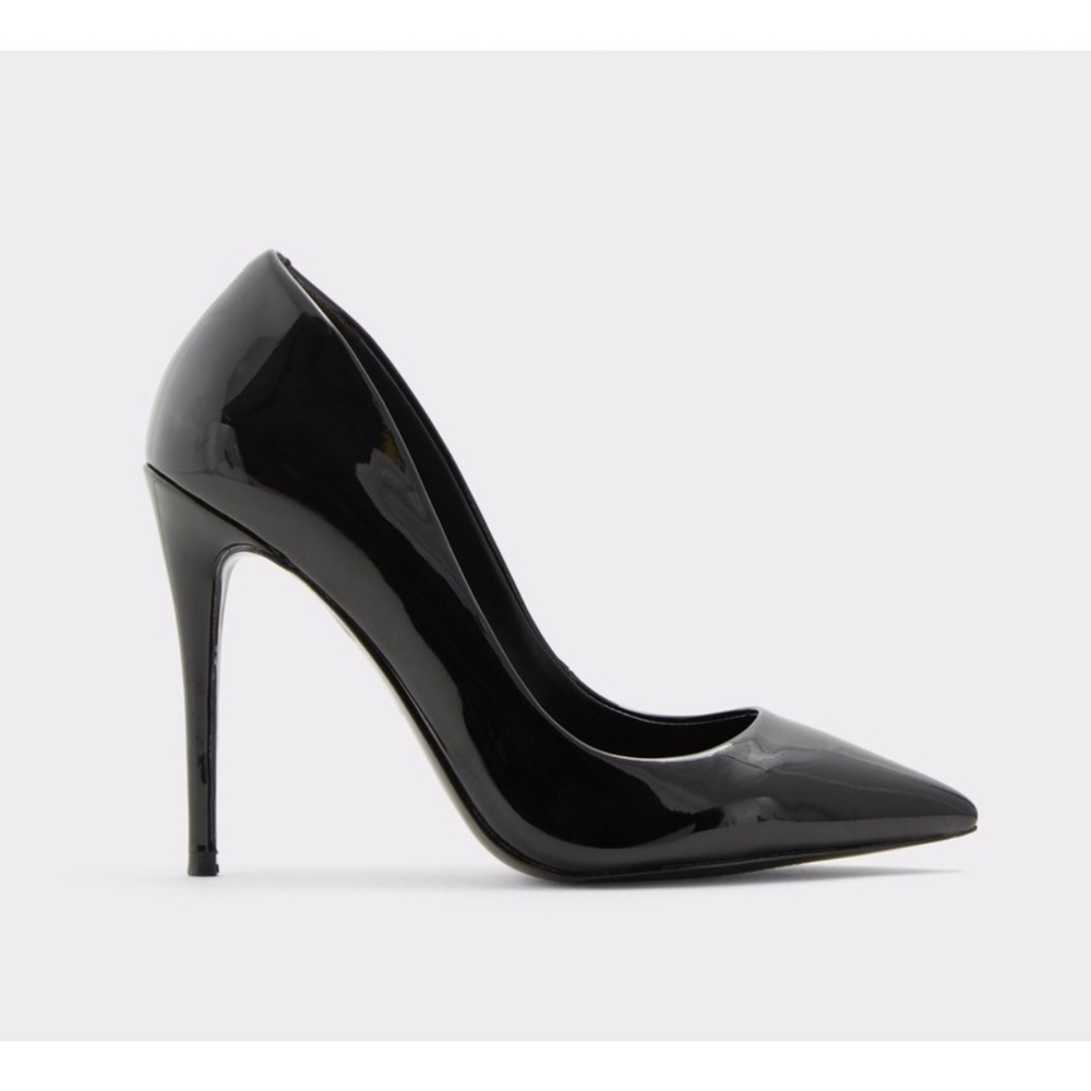 Aldo Stessy (Original) Black Patent - Sz. 11
